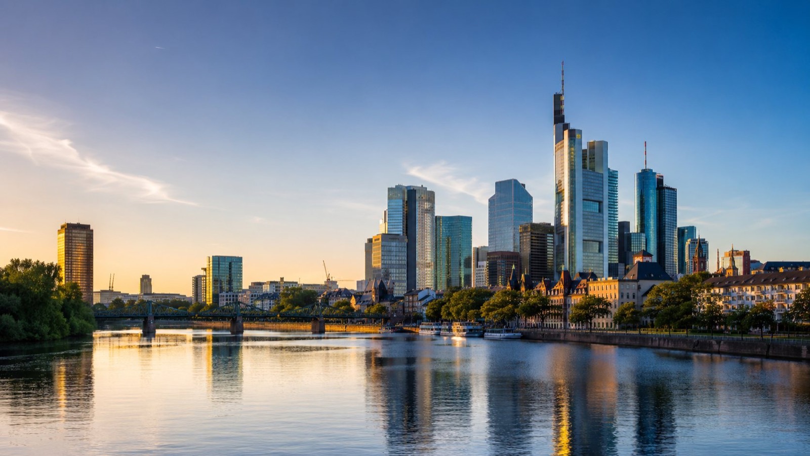 Skyline von Frankfurt am Main – Einsatzgebiet von Allclean